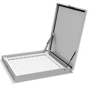Overfallsluke aluminium KDA