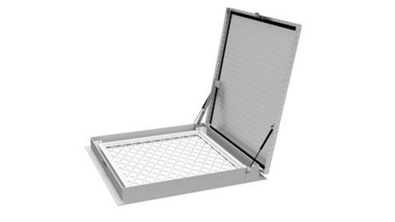 Overfallsluke aluminium KDA